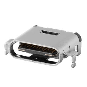 Same Sky (formerly CUI Devices)-UJ40-C-H-G-MSMT-2-TR Connector USB Conn USB 4.0 Type C RCP 24 POS 0.25mm Solder RA SMD 24 Terminal 1 Port T/R