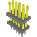 Conn Board Stacker HDR 10 POS 1.27mm Solder ST Top Entry Thru-Hole FLEX STACK™ Layer