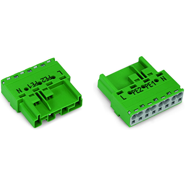 WAGO-770-1334 Steckverbinder, Klemmenblöcke Plug, 4-Pole, Cod. Q