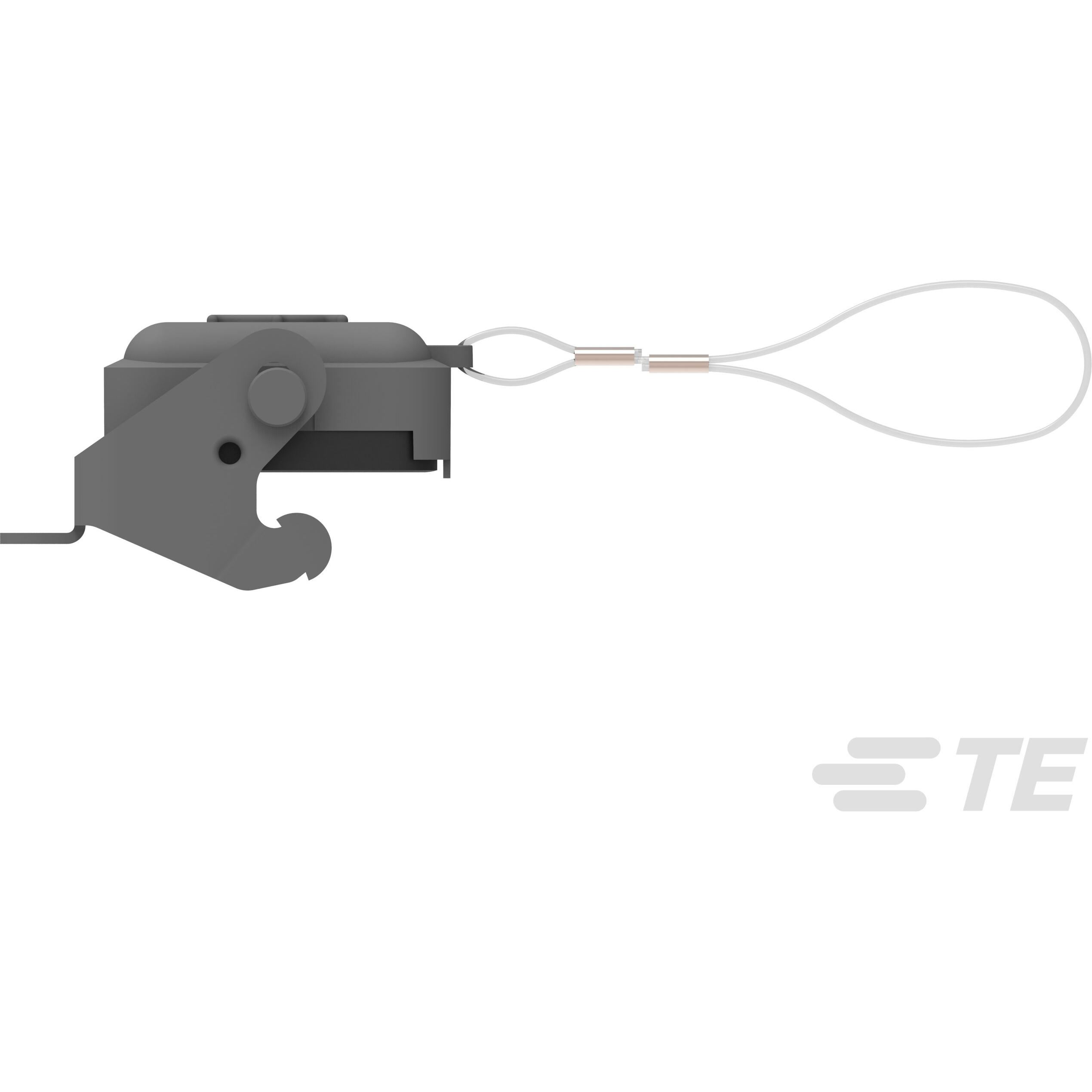 TE Connectivity-T1010061400-000 Adaptadores de manguitos ajustables Backshell,Plastic Protection Cover