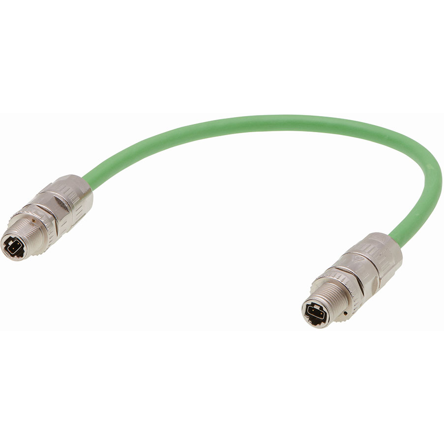 Molex-2209570125 null T1 Industrial Single-Pair Ethernet (SPE) M12 Plug Cable Assembly, IP65/67, 30.0m Cable Length