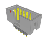 Conn Elevated Shrouded Header HDR 10 POS 2.54mm Solder ST Thru-Hole Bulk