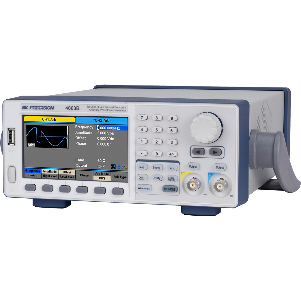 B&K Precision-4064B Signal Generators 120 MHz Dual Channel Function Arbitrary Waveform Generator