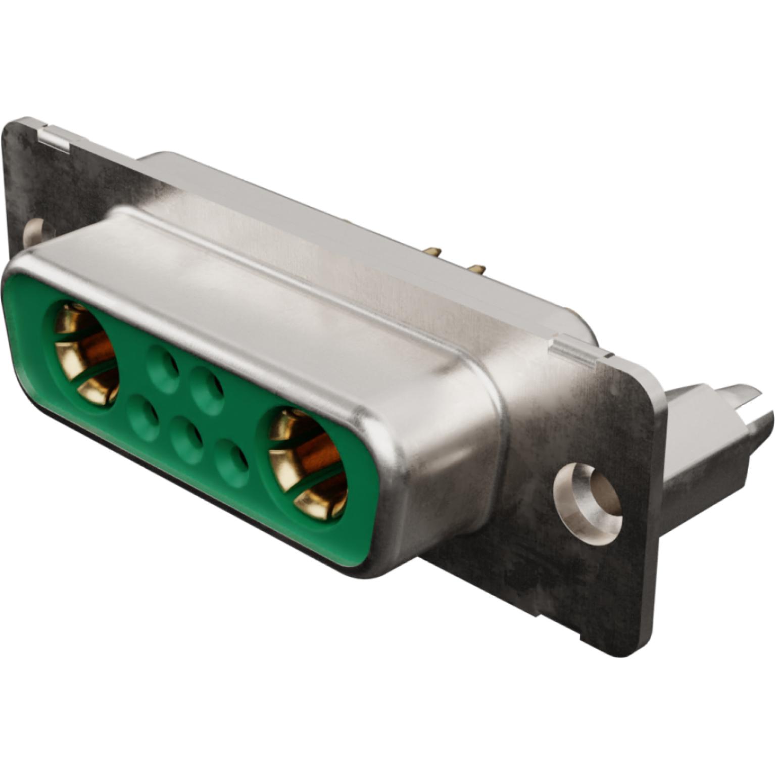 Molex-1731070253 D-超小型连接器 Conn D-Sub F 2Power/5Signal POS 1.37mm Solder ST Thru-Hole 7 Terminal 1 Port Carton