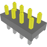 Conn Unshrouded Header HDR 8 POS 2mm Solder ST Top Entry Thru-Hole Bulk