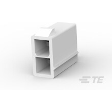 TE Connectivity-1586768-2 Piastre connettori e prese PCB Conn Wire to Board HDR 2Power POS 4.2mm Solder ST Thru-Hole Tray