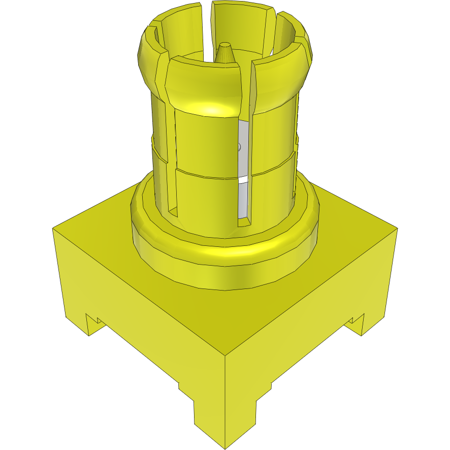 Samtec-MCX7-P-P-H-ST-SM1 Connector RF Conn MCX 0Hz to 6GHz 75Ohm Solder ST SMD PL Gold Tray