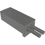 Cable Assembly Discrete Wire 1.016m 24AWG Wire to Wire 2 POS HDR Crimp MINI MATE® Layer