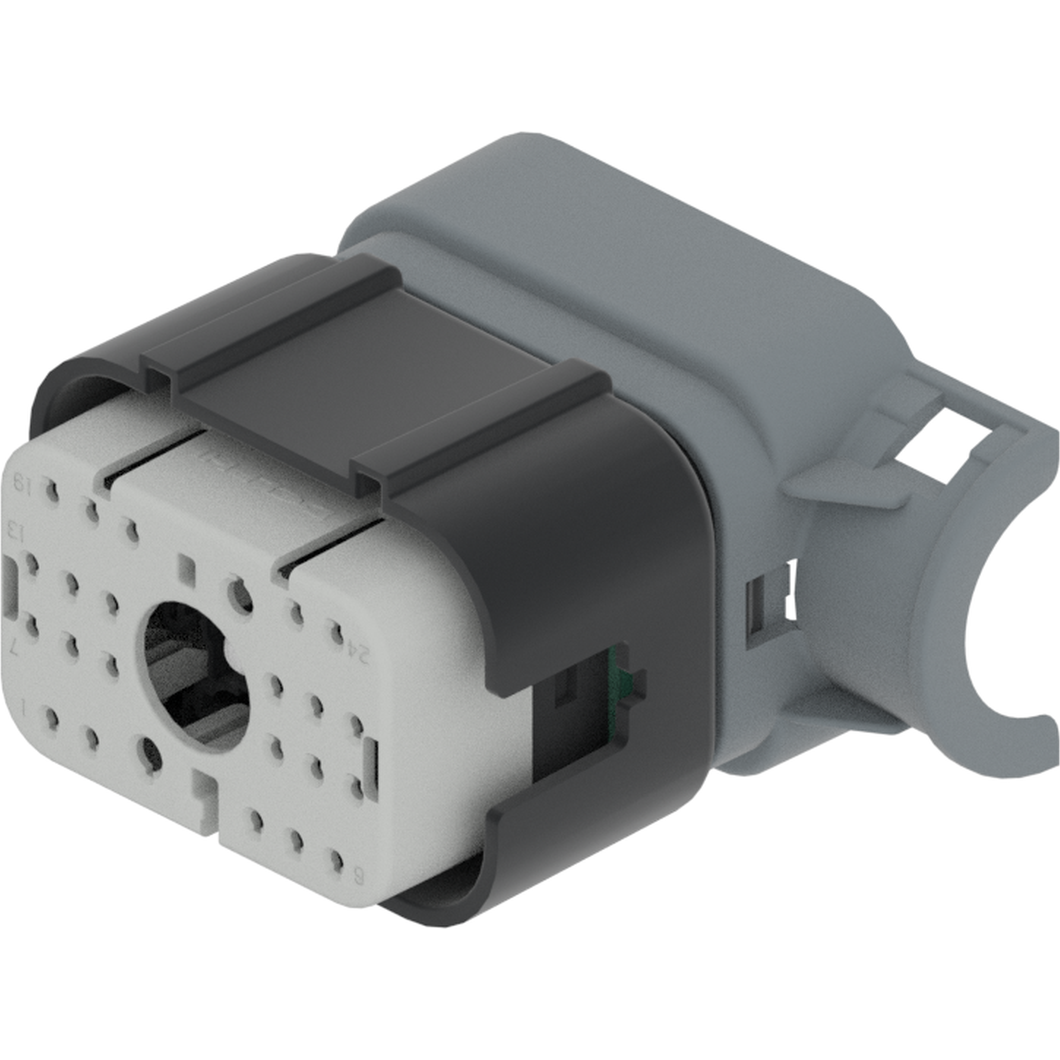 Delphi-13844128 Einzeladersteckverbinder, Gehäuse Right Angle Housing Connector 24 Pos ASM
