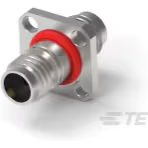 TE Connectivity-2081593-1 Andere Kabelbaugruppen ADAPTER 2.4mmFEMALE TO FEMALE 4 HOLES FLANGE