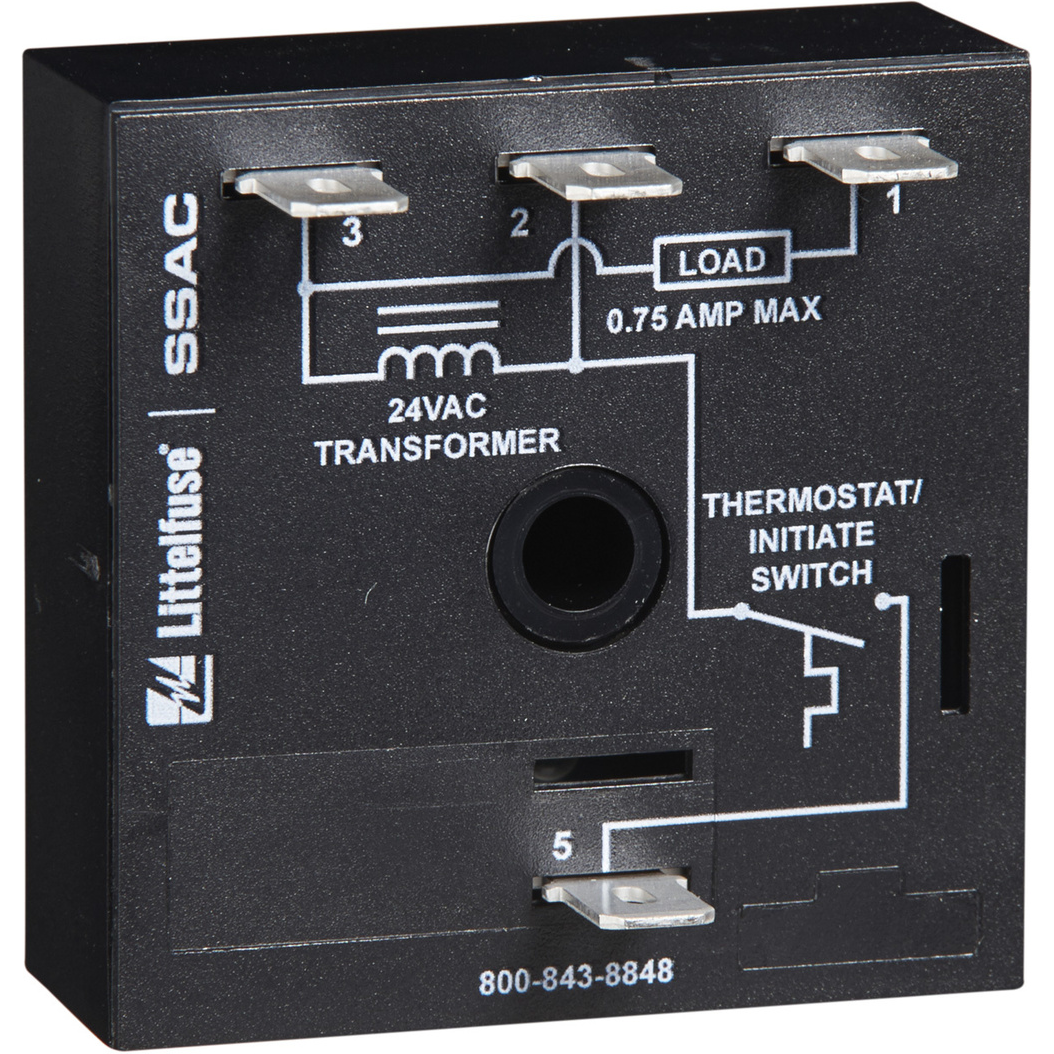 Littelfuse-CT1S8 Zeitrelais Time Delay Relay 24VAC 0.75A SPST-NO(50.8x30.7x50.8)mm SMD