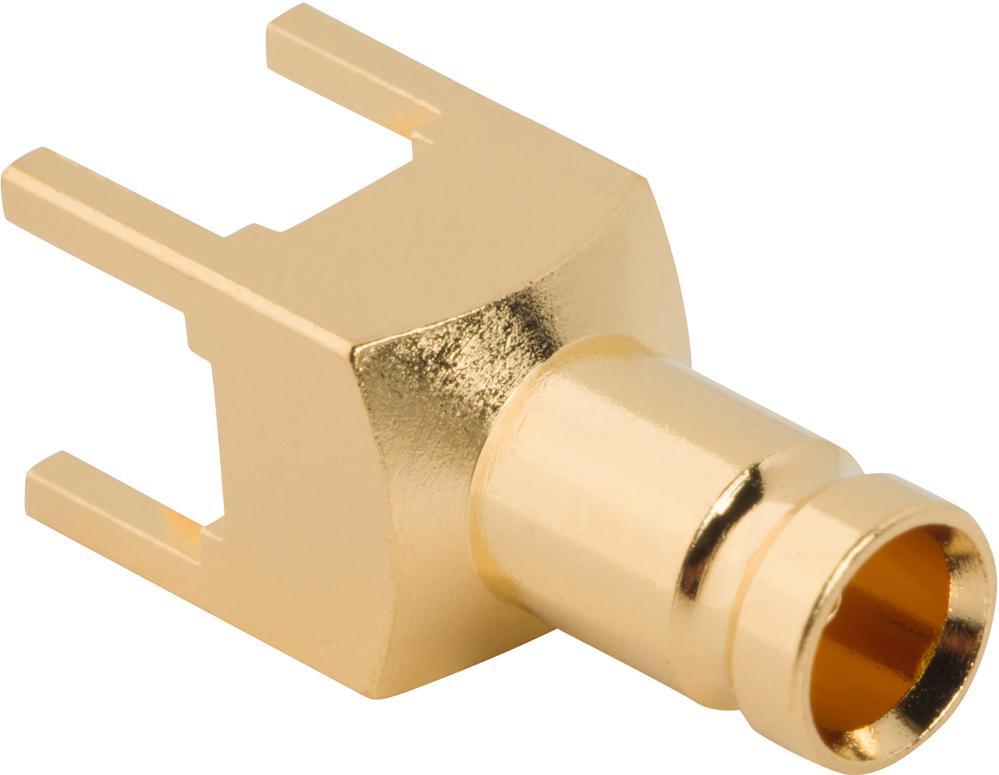 Amphenol RF-282127-75 Connector RF Conn 1.0/2.3 0Hz to 3GHz 75Ohm Solder ST Thru-Hole RCP Gold Bag