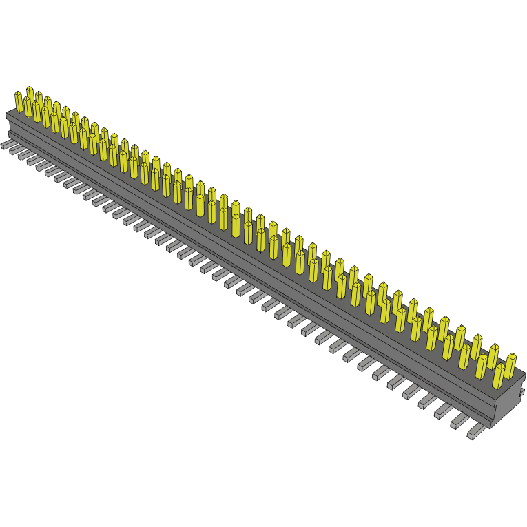 Samtec-FTSH-140-02-L-DV Steckverbinderleisten und Leiterplattenbuchsen Conn Unshrouded Header HDR 80 POS 1.27mm Solder ST Top Entry SMD TIGER CLAW™ Tube