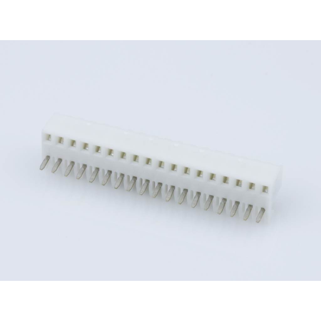 Molex-22142184 Embases de raccordement et réceptacles PCB Conn Socket Strip RCP 18 POS 2.54mm Solder ST Bottom Entry Thru-Hole KK Tray