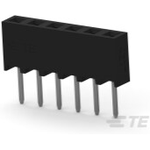 Conn Socket Strip SKT 6 POS 2mm Solder ST Thru-Hole Tube