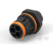 TE Connectivity-1-2359518-2 Lighting Accessories Lighting Accessories Conn Power PIN 3 POS Screw ST Panel Mount 3 Terminal 1 Port Bag