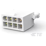 Conn Wire to Board HDR 8Power POS 4.14mm Solder ST Thru-Hole Bag