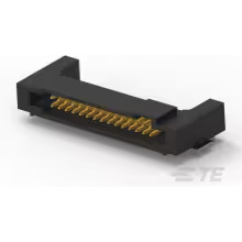 TE Connectivity-5-104894-1 Cabezales del conector y receptáculos PCB Conn Shrouded Header (4 Sides) HDR 10 POS 1.27mm Solder RA Side Entry SMD Box