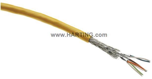 HARTING-09456000522 Cable multiconductor Multi-Conductor Cable 8Conductors 26AWG 6.9mm 100V Yellow 500m