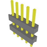 Conn Board Stacker HDR 5 POS 2.54mm Solder ST Top Entry Thru-Hole Bulk