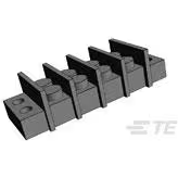 TE Connectivity-1546306-4 Connector Terminal Blocks Conn Barrier Strip 4 POS 9.53mm Screw ST Panel Mount 20A/Contact Carton
