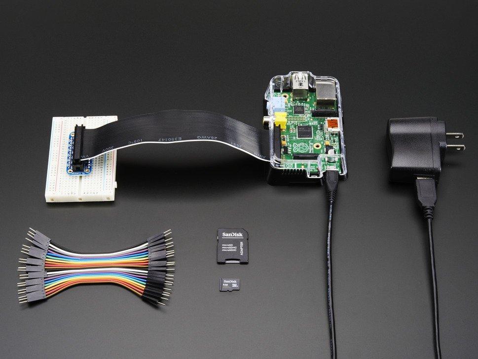 Adafruit Industries-965 Kit e strumenti di sviluppo Budget Pack for Raspberry Pi 1 Model B (RasPi not included)