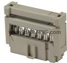 HARTING-9185066803 Steckverbinderleisten und Leiterplattenbuchsen Conn IDC Connector RCP 6 POS 2.54mm IDT RA Cable Mount