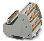 PHOENIX CONTACT-2903783 Modules d'interface VARIOFACE module, with push-in connections and male D-SUB miniature pin strip, for mounting on NS 35 rails,37-pos.