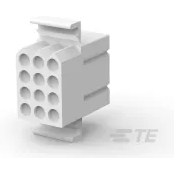TE Connectivity-770097-1 分立接线罩连接器 Conn Housing RCP 12 POS 5.03mm Crimp ST Panel Mount Natural Package