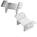Heat Sink Passive TO-263 U-Extruded Adhesive Copper 9.5°C/W Tin