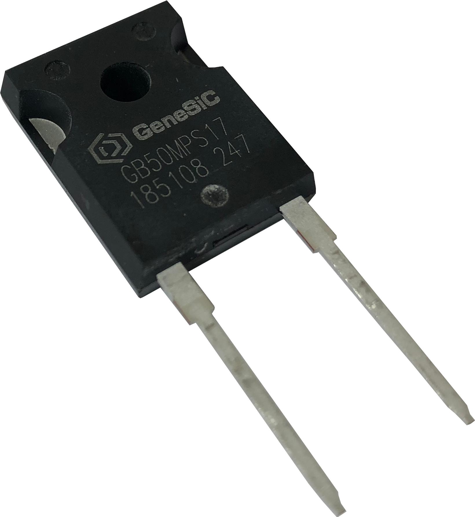 GeneSiC Semiconductor-GB50MPS17-247 Gleichrichter Diode Schottky SiC 1.7KV 216A 2-Pin(2+Tab) TO-247