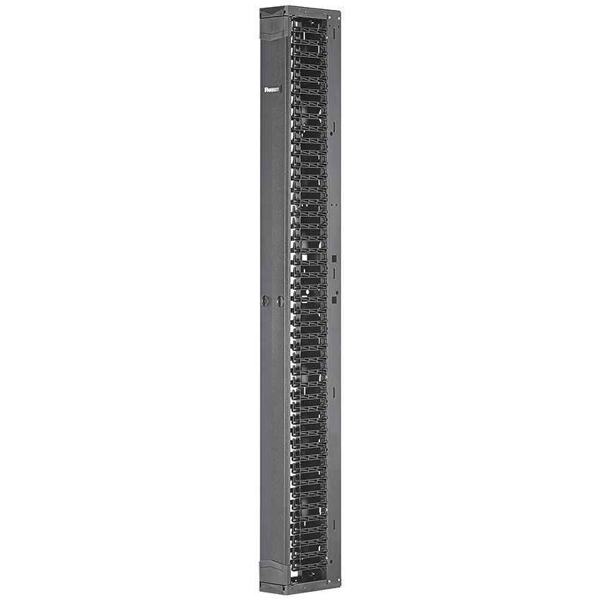 Panduit-PR2VFD06 null PATCHRUNNER2 VERTICAL MANAGER AND DOOR, 6in WIDE, 6 5ft TALL, FRONT ONLY