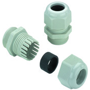 Weidmuller-1569030000 Kabelzubehör Cable Accessories Cable Gland Polyamide 6 Light Gray