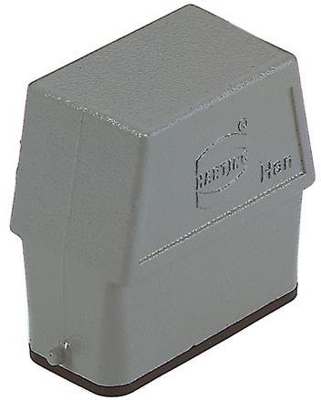 HARTING-09200100801 Schrumpfbalgenadapter Hood 180° 10A Shell Size Powder Die Cast Aluminum Single Lock Han®
