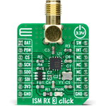 MikroElektronika-MIKROE-4828 RF/Drahtlos-Entwicklungsplatinen und Kits MAX41470 RF Transceiver Click Board