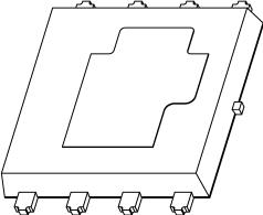 Toshiba-TPW1R104PB,L1XHQ MOSFETs Trans MOSFET N-CH Si 40V 120A 8-Pin DSOP Advance(WF)M T/R Automotive AEC-Q101