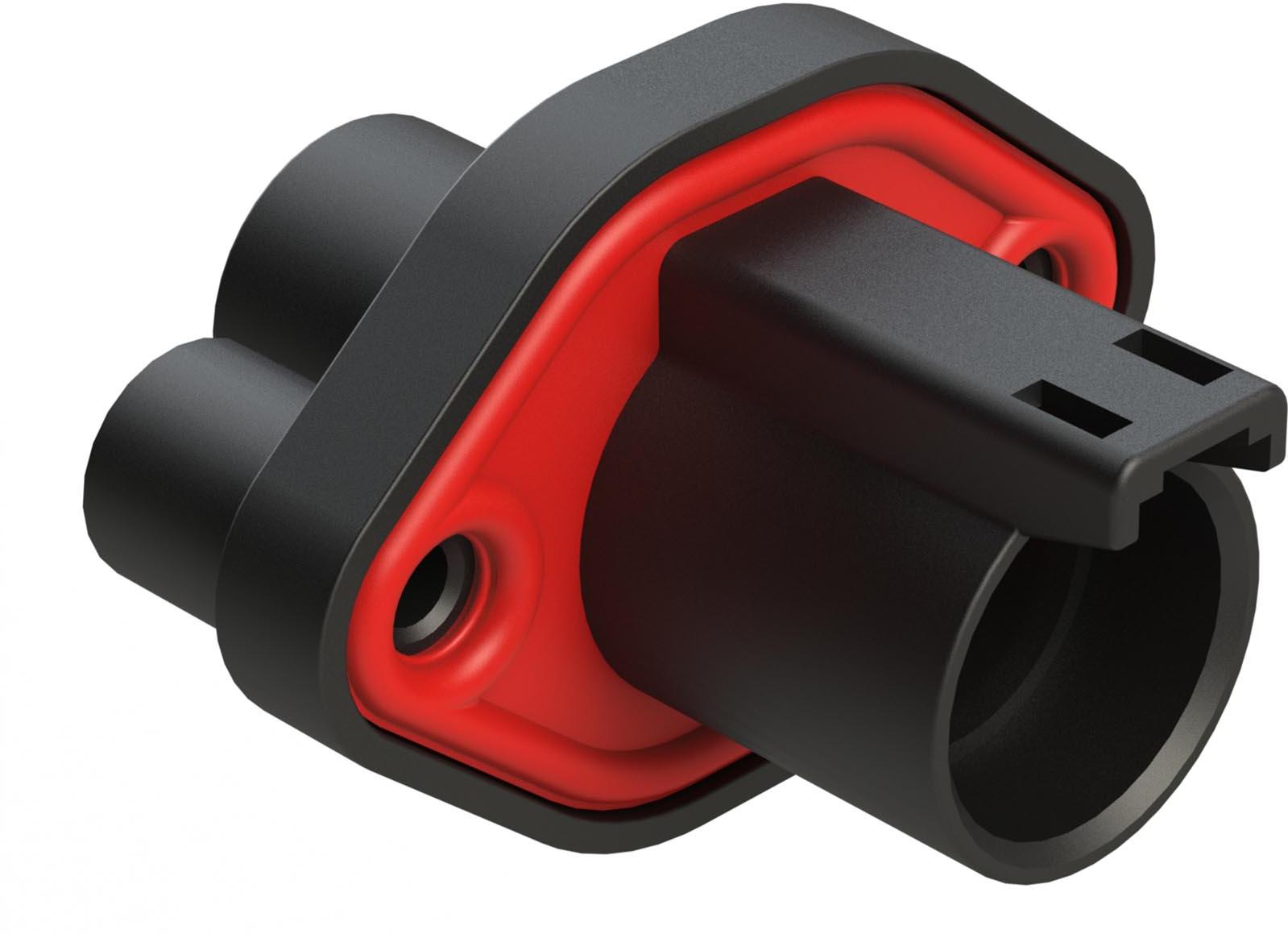 Amphenol-ATHD04-1-8P-PM11 Einzeladersteckverbinder, Gehäuse Conn Housing RCP 1 POS Crimp ST Panel Mount Black