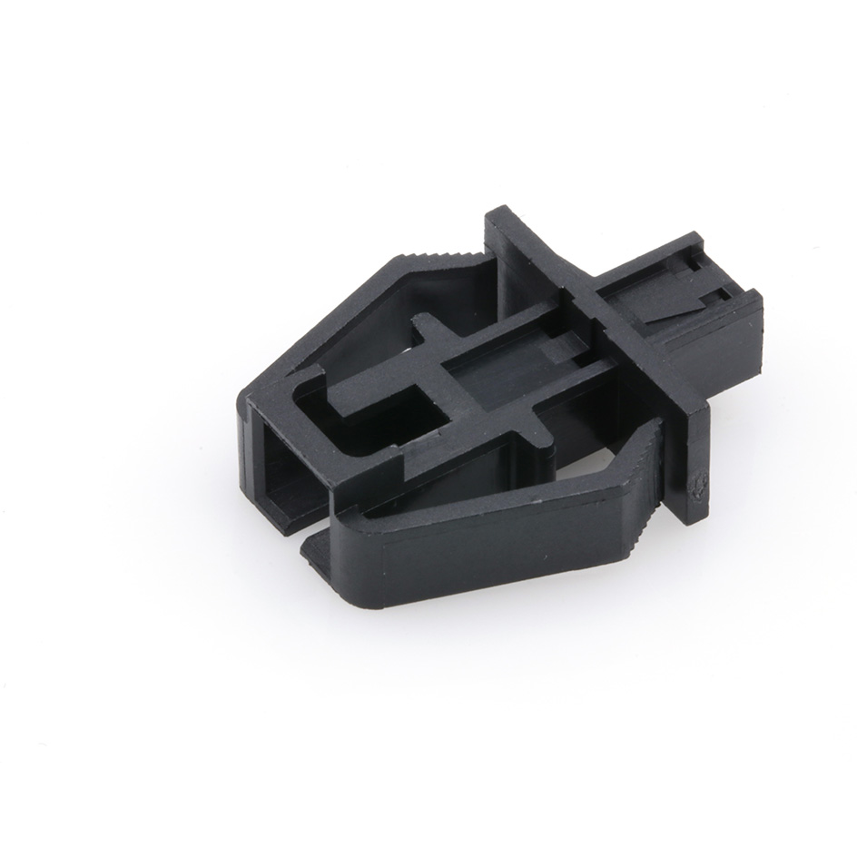 Molex-701070036 Carcaza de cables discretos de conector Conn Housing PL 2 POS 2.54mm Crimp ST Panel Mount Black SL™ Bag