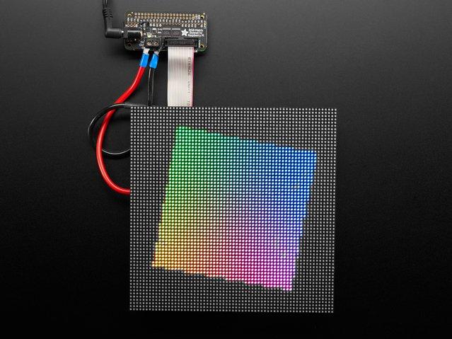 Adafruit Industries-3211 Entwicklungssätze und Werkzeuge RGB Matrix Bonnet for Raspberry Pi