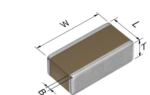TDK-C0816X5R0J474M050AC Capacitor Ceramic Multilayer Cap Ceramic 0.47uF 6.3V X5R 20% Wide Terminal SMD 0306 Reverse Geometry 85°C T/R