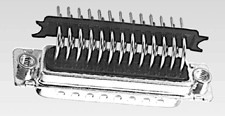 CONEC Elektronische Bauelemente GmbH-163A11569X Connector D-Subminiature Conn D-Sub PIN 9 POS Solder RA Thru-Hole 9 Terminal 1 Port