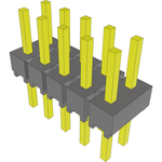 Conn Unshrouded Header HDR 10 POS 2.54mm Solder ST Top Entry Thru-Hole Bulk