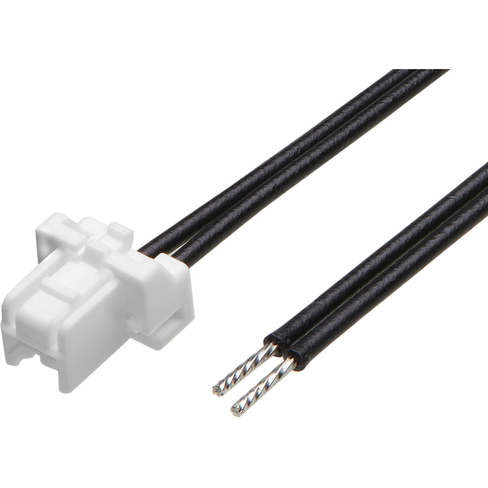 Molex-2219591023 Andere Kabelbaugruppen Cable Assembly UL 10002 0.3m 22AWG Wire to Board 2 POS M Crimp Bag