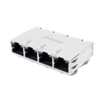 Conn RJ-45 F 32 POS Solder RA Thru-Hole 56 Terminal 4 Port