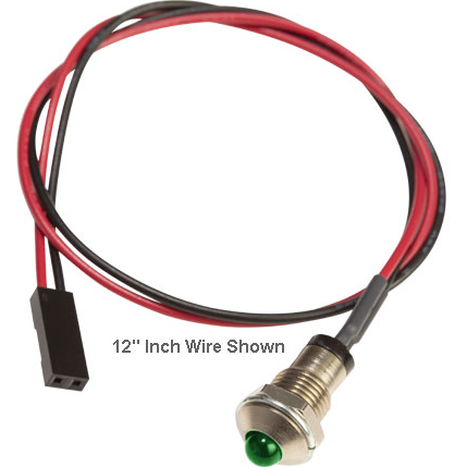 Bivar-MPC5GDW8.0-CC Panel Mount Indicators Standard Metal Panel Mount Indicator