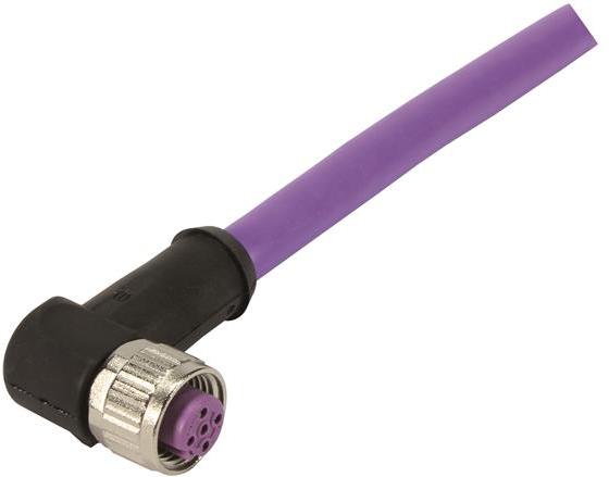 HARTING-21349100487100 null Cable Assembly Circular 10m 24AWG M12 Circular 4 Right Angle