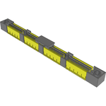 Conn High Speed Socket Strip SKT 208 POS 0.635mm Solder ST SMD Tray