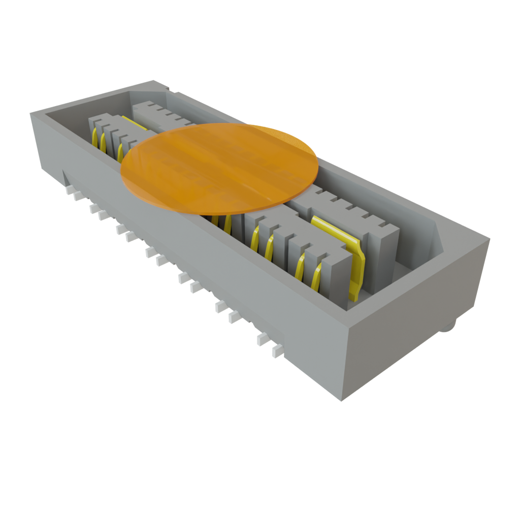 Samtec-QSE-014-01-F-D-DP-A-K Embases de raccordement et réceptacles PCB Conn High Speed Socket Strip SKT 28 POS 0.8mm Solder ST SMD Tray