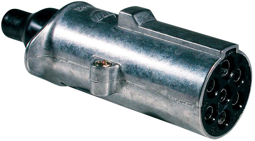 Littelfuse-00590900 Steckverbinder, rund Connector 7-Pole Aluminum Body Plug