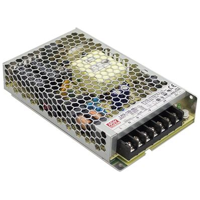 Mean Well Enterprises-LRS-150-15 Alimentazione da CA a CC AC/DC Power Supply Single-OUT 15V 10A 150W 7-Pin